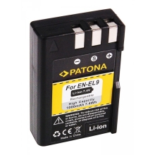 PATONA Zestaw ładowarka i akumulator do NIKON EN-EL9 ENEL9 D40 D 40 D-40 D40x D60 D5000 PATONA Zestaw ładowarka i akumulator do NIKON EN-EL9 ENEL9 D40 D 40 D-40 D40x D60 D5000