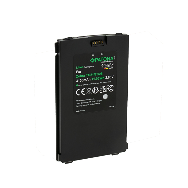 Akumulator PATONA Premium do Zebra TC21 / TC210 / TC26 – BT-000409, BT-000411-08, BTRY-TC2Y-1XMA1-01 Akumulator PATONA Premium do Zebra TC21 / TC210 / TC26 – BT-000409, BT-000411-08, BTRY-TC2Y-1XMA1-01