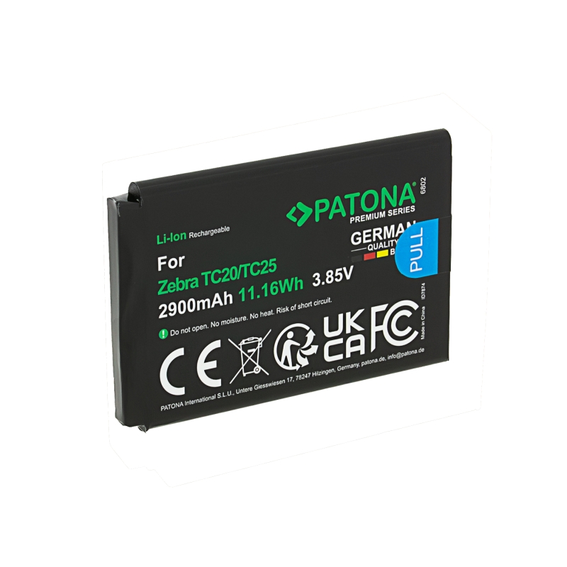 Akumulator PATONA Premium do Zebra TC20 / TC25 – BT-000334 Akumulator PATONA Premium do Zebra TC20 / TC25 – BT-000334