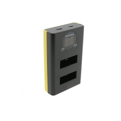PATONA Ładowarka Dual LCD USB GoPro Max 2 – do akumulatorów AMBAT-001