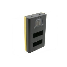 PATONA Ładowarka Dual LCD USB GoPro Max 2 – do akumulatorów AMBAT-001 PATONA Ładowarka Dual LCD USB GoPro Max 2 – do akumulatorów AMBAT-001
