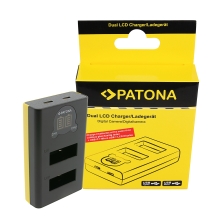 PATONA Ładowarka Dual LCD USB GoPro Max 2 – do akumulatorów AMBAT-001 PATONA Ładowarka Dual LCD USB GoPro Max 2 – do akumulatorów AMBAT-001