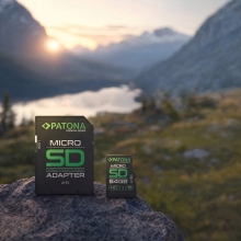 Karta pamięci PATONA Premium Micro SD 64 GB Class 10 U1 z adapterem SD Karta pamięci PATONA Premium Micro SD 64 GB Class 10 U1 z adapterem SD