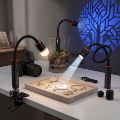 PATONA Premium 5-kolorowa Lampa Macro LED Light ML05 – elastyczne światło LED do makrofotografii i fotografii produktowej