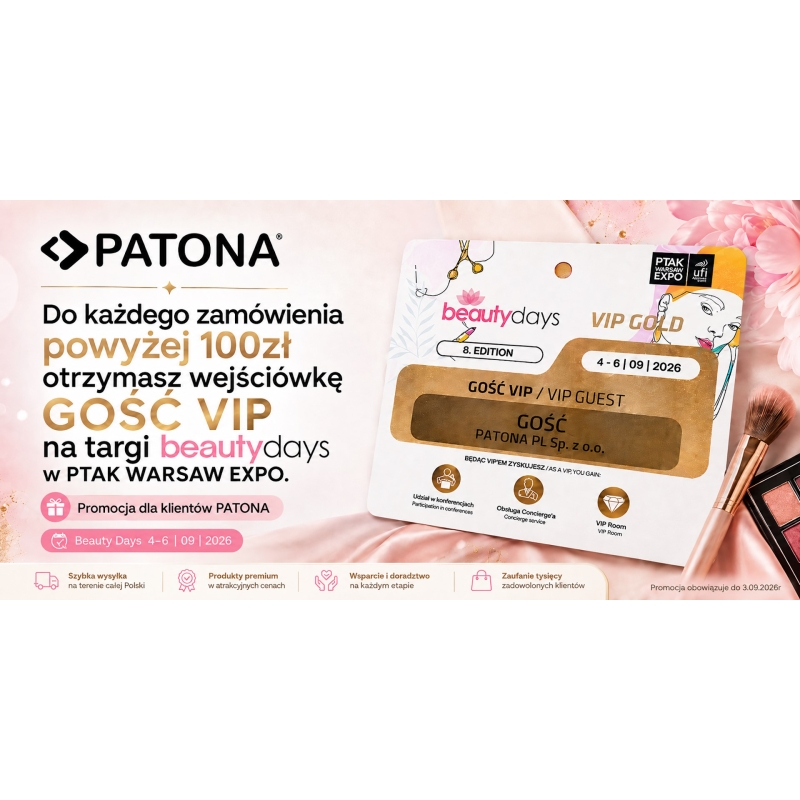 Wejściówka VIP BeautyDays PTAK WARSAW EXPO 4-6.09.2026r