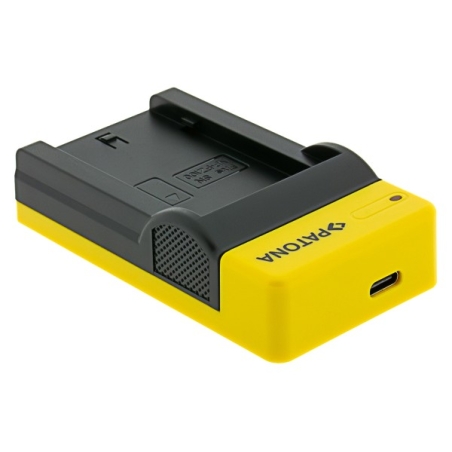 PATONA Slim ładowarka USB-C f. Sony NP-FZ100 A7 III A7M3 Alpha 7 III A7 R III A7RM3 Alpha 7 R III A9 Alpha 9 FZ100