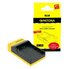 PATONA Slim ładowarka USB-C Konica Minolta Nikon EN-EL3 Dynax 5D 7D Nikon EN-EL3 Minolta