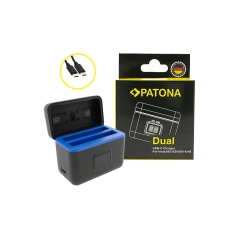 PATONA Ładowarka Dual Box USB-C do Insta360 X4-AirB CINSBAFA