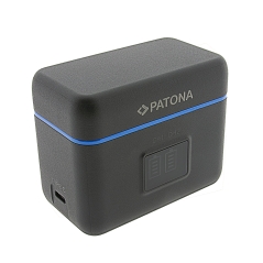 PATONA Ładowarka Dual Box USB-C do Insta360 X4-AirB CINSBAFA