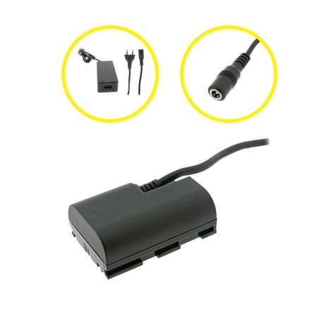 PATONA Zestaw Dummy do Canon LP-E6P z zasilaczem