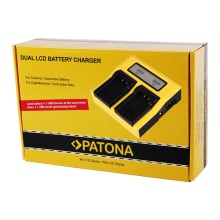 PATONA Ładowarka Dual LCD USB do Olympus BLS1 / BLS5 / PS-BLS1 PATONA Ładowarka Dual LCD USB do Olympus BLS1 / BLS5 / PS-BLS1