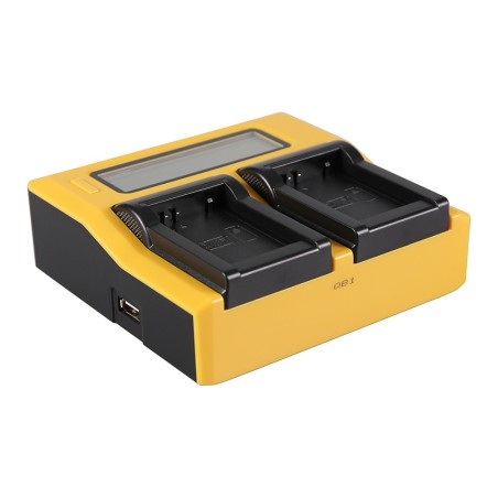 Ładowarka dwukanałowa PATONA USB z wyświetlaczem LCD do Samsunga BP1030 BP-1030 BP1130