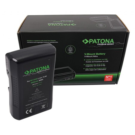PATONA Premium Bateria V-Mount 95Wh f. Sony BP95WS DSR 250P 600P 650P 652P