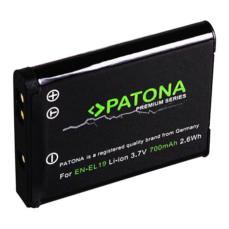 Bateria PATONA Premium f. Nikon EN-EL19 CoolPix S32 S6400 S3100 S2600