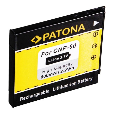 PATONA bateria do CASIO NP-60 NP60 EXILIM EX-S10 EX-Z80 EX-Z9 EXS-10