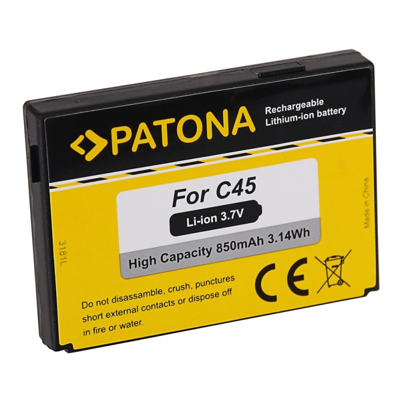 PATONA Bateria f. BenQ C45 A50 C45 M50 MT50 C45 C45 Siemens C45 A50 C45 M50 MT50