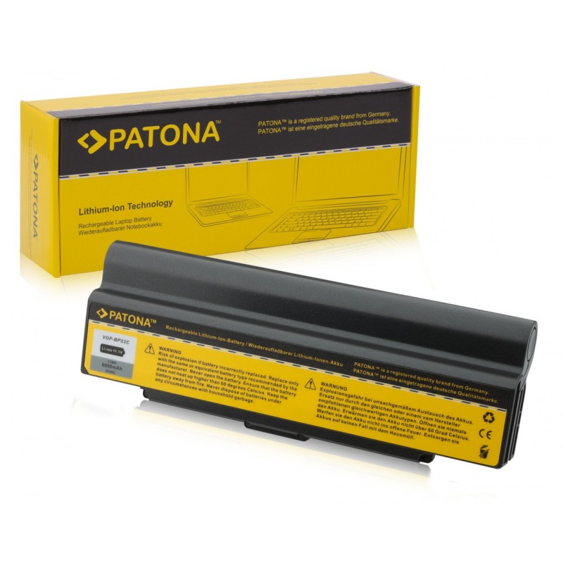 Bateria do Sony VGP-BPL2 VGP-BPL2A VGP-BPL2C BPS2 6600mAh Bateria do Sony VGP-BPL2 VGP-BPL2A VGP-BPL2C BPS2 6600mAh