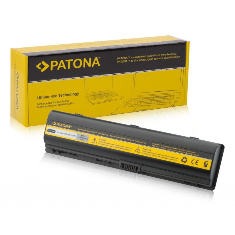 Bateria do laptopa HP DV2000 DV6000 DV6100 V3000 V6000 4400mAh