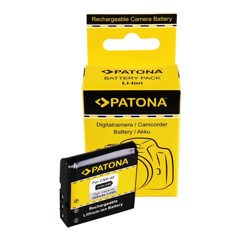 Bateria Casio NP-40 Exilim Zoom EX-Z100 EX-Z1000 EX-Z200