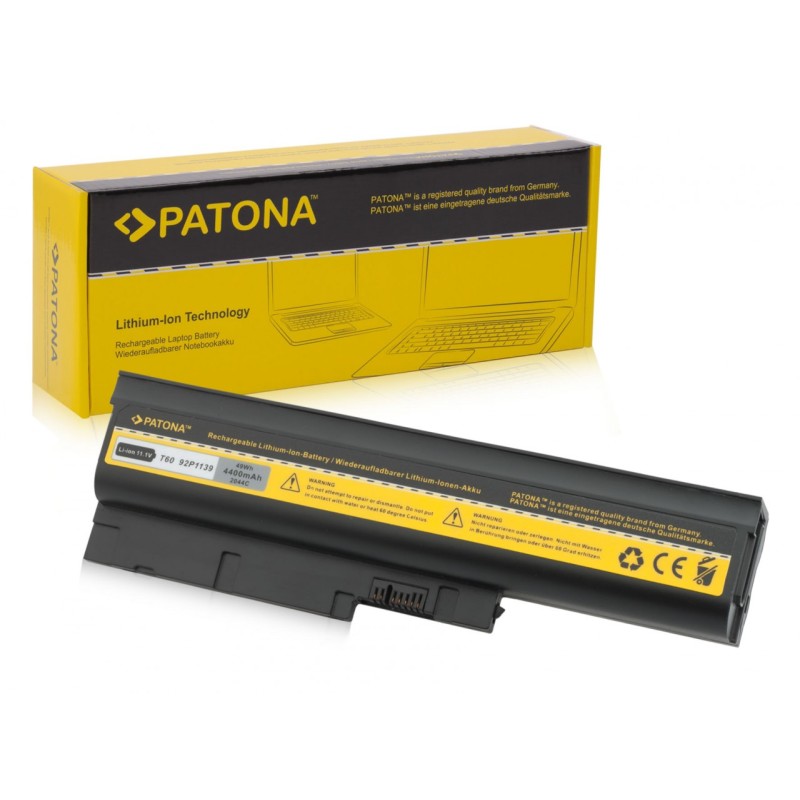 Bateria do IBM Lenovo ThinkPad T61 T60 R61 *4400mAh* Bateria do IBM Lenovo ThinkPad T61 T60 R61 *4400mAh*
