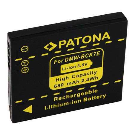 Bateria PATONA f. Panasonic DMC-FH2 FH5 FH7 FH25 DMW-BCK7E
