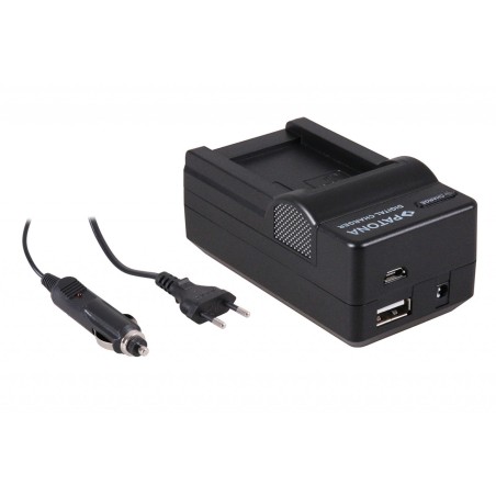 Ładowarka PATONA 4w1 do Canon Powershot G10, NB7L NB-7L inkl KFZ