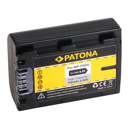 PATONA Bateria Sony NP-FH50 NP-FH60 NP-FH70 NP-FH100 Alpha A290 A390