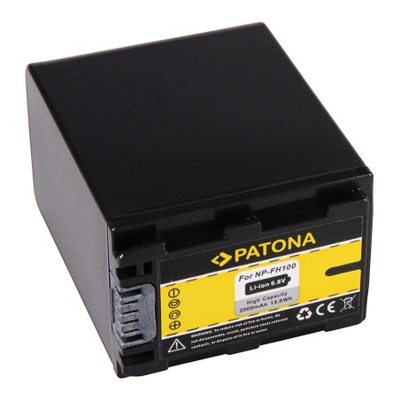 PATONA Bateria Sony NP-FH100 NP-FP30 NP-FP50 NP-FP51 NP-FP60 NP-FP61