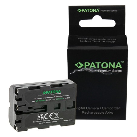 Bateria PATONA Premium f. Sony NP-FM500H Alpha DSLR-A100 DSLR-A100H 57 65