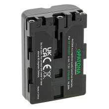 Bateria PATONA Premium do Sony NP-FM500H Alpha DSLR-A100 DSLR-A100H 57 65