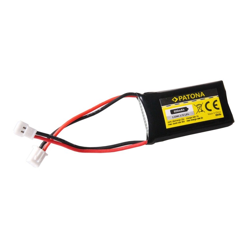 Bateria PATONA RC 3,7 V 600 mAh Walkera Li-Polymer dla Syma X5 Drohne, Walkera CB100,
