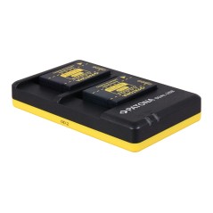 Podwójna szybka ładowarka PATONA f.Panasonic BCG10E BCG10 w komplecie. Kabel micro-USB