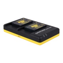 Podwójna szybka ładowarka PATONA f.Panasonic BCG10E BCG10 w komplecie. Kabel micro-USB Podwójna szybka ładowarka PATONA f.Panasonic BCG10E BCG10 w komplecie. Kabel micro-USB