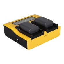 PATONA Podwójna ładowarka USB LCD do Canon NB-2L BP2L12 BP-2L12 BP2L14 BP-2L14