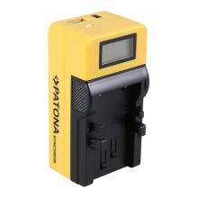 Ładowarka USB PATONA Synchron f. Canon NB1L NB-1L NB1LH z wyświetlaczem LCD Ładowarka USB PATONA Synchron f. Canon NB1L NB-1L NB1LH z wyświetlaczem LCD
