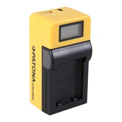 Ładowarka USB PATONA Synchron f. Sony NPFW50 NP-FW50 z wyświetlaczem LCD