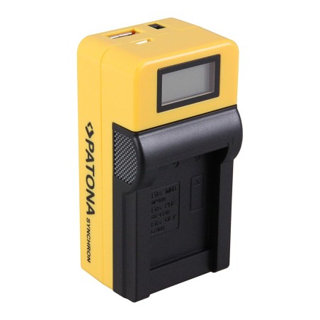 Ładowarka USB PATONA Synchron f. Avant BATS4 Konica z wyświetlaczem LCD