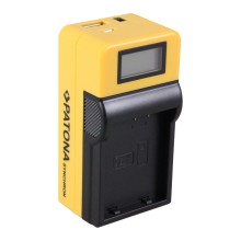Ładowarka USB PATONA Synchron f. Nikon ENEL21 EN-EL21 z wyświetlaczem LCD Ładowarka USB PATONA Synchron f. Nikon ENEL21 EN-EL21 z wyświetlaczem LCD