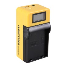 Ładowarka USB PATONA Synchron f. Samsung BP1900 BP-1900 z wyświetlaczem LCD Ładowarka USB PATONA Synchron f. Samsung BP1900 BP-1900 z wyświetlaczem LCD