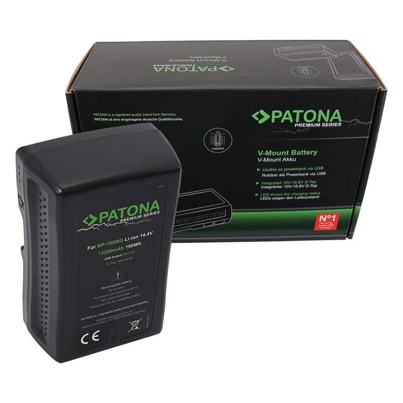 PATONA Premium Akumulator V-Mount 190Wh