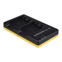 Podwójna szybka ładowarka PATONA f. Sony NP-BG1 DSC H55 H70 w komplecie. Kabel micro-USB Podwójna szybka ładowarka PATONA f. Sony NP-BG1 DSC H55 H70 w komplecie. Kabel micro-USB
