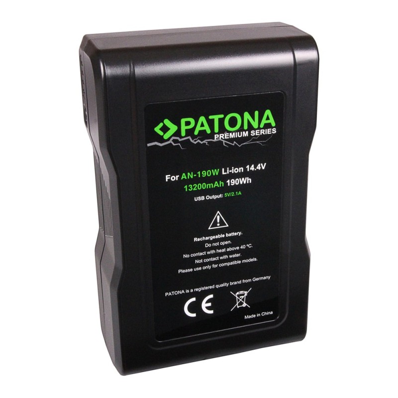 PATONA Premium Akumulator Gold-Mount AN-190W PATONA Premium Akumulator Gold-Mount AN-190W
