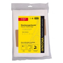 PATONA Zestaw 10 worków do odkurzacza Bosch Typ D / E / F / G z mikrofiltrem