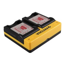 PATONA Dual Ladegerät f. Fujifilm Fuji NP-40 Finepix F30 F-30 F31 F-31 F31fd F-31fd F402 inkl. Mikro