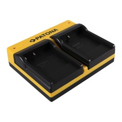 PATONA Dual Ladegerät f. BENQ Casio NP-40 DC P500 E520 E520+ E610 Casio NP-40 Casio inkl. Micro USB