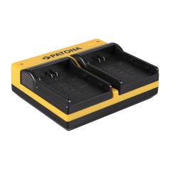 PATONA Dual Ladegerät f. Konica Minolta Nikon EN-EL3 Dynax 5D 7D Nikon EN-EL3 Minolta inkl. Mikro-USA