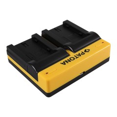 PATONA Dual Ladegerät f. Sony NP-FS11 DCR-PC DCRPC1 DCR-PC1 DCRPC2 DCR-PC2 DCRPC3 inkl. Mikro-USB Ka