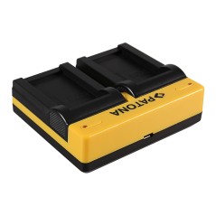 PATONA Dual Ladegerät f. Konica Minolta Minolta NP-200 Dimage X Xg Xi Xt Xt Biz inkl. Kabel micro-USB