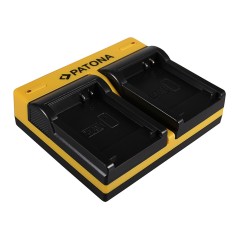 PATONA Dual Ladegerät f. Canon NB-8L Powershot A2200 A3000 IS A3000IS A3100 IS A3100IS inkl. Mikro-U