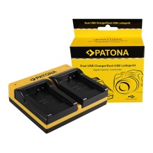 PATONA Dual Ladegerät f. Olympus Li-70B FE FE4020 FE-4020 FE4040 FE-4040 FE5040 FE-5040 inkl. Mikro-
